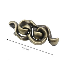 Zinc Alloy Kong Ming Lock Educational Toy
