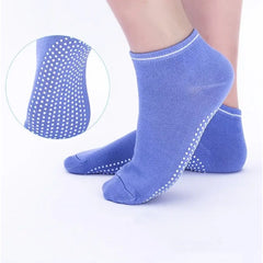 Women's Low Cut Non-slip Yoga Socks - Breathable & Sweat Absorption
