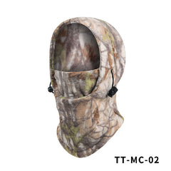 Winter Camo Fleece Headgear Windproof Hat
