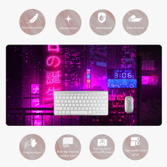 City Mouse Pad Waterproof Desk Writing Mat Office Home Non Slip Desk Pad