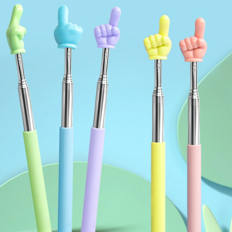 Retractable Finger Stick Teaching Aid Reading Pen