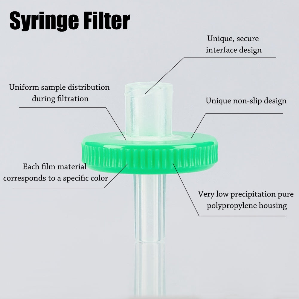 10pcs Lime Green Plastic Needle Filters 2mm Hole 4mm Inner Diameter