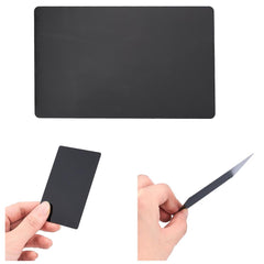 50 Pcs Aluminium Blank Name Cards 86x54x0 4mm
