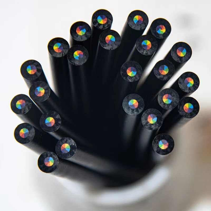 Pastel 7 Colors Gradient Pencil Crayons Set Art Drawing