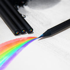 Pastel 7 Colors Gradient Pencil Crayons Set Art Drawing