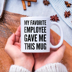 325ml 11oz Letter Printed Ceramic Coffee Mug Cup for Hot or Cold Drinks