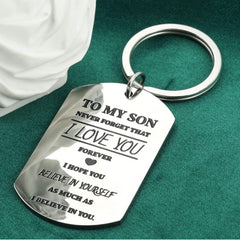 Creative Metal Key Chain Keyring Pendant Graduation Gift