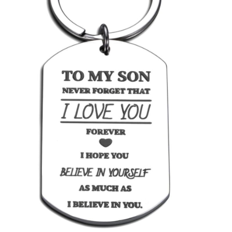 Creative Metal Key Chain Keyring Pendant Graduation Gift