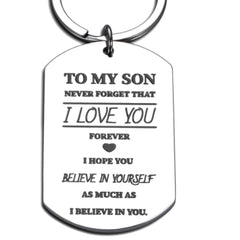 Creative Metal Key Chain Keyring Pendant Graduation Gift