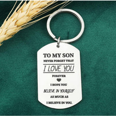 Creative Metal Key Chain Keyring Pendant Graduation Gift