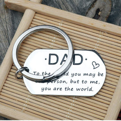 Creative Metal Key Chain Keyring Father's Gift Birthday