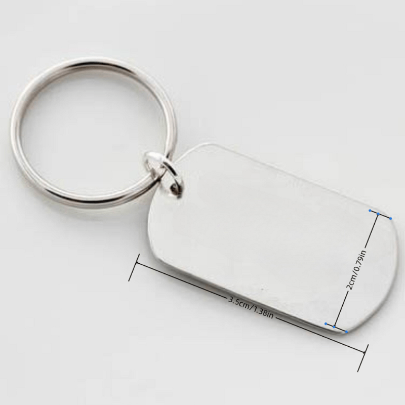 Creative Metal Key Chain Keyring Father's Gift Birthday