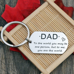 Creative Metal Key Chain Keyring Father's Gift Birthday