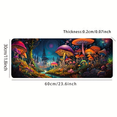 Large Mushroom Gaming Mouse Pad