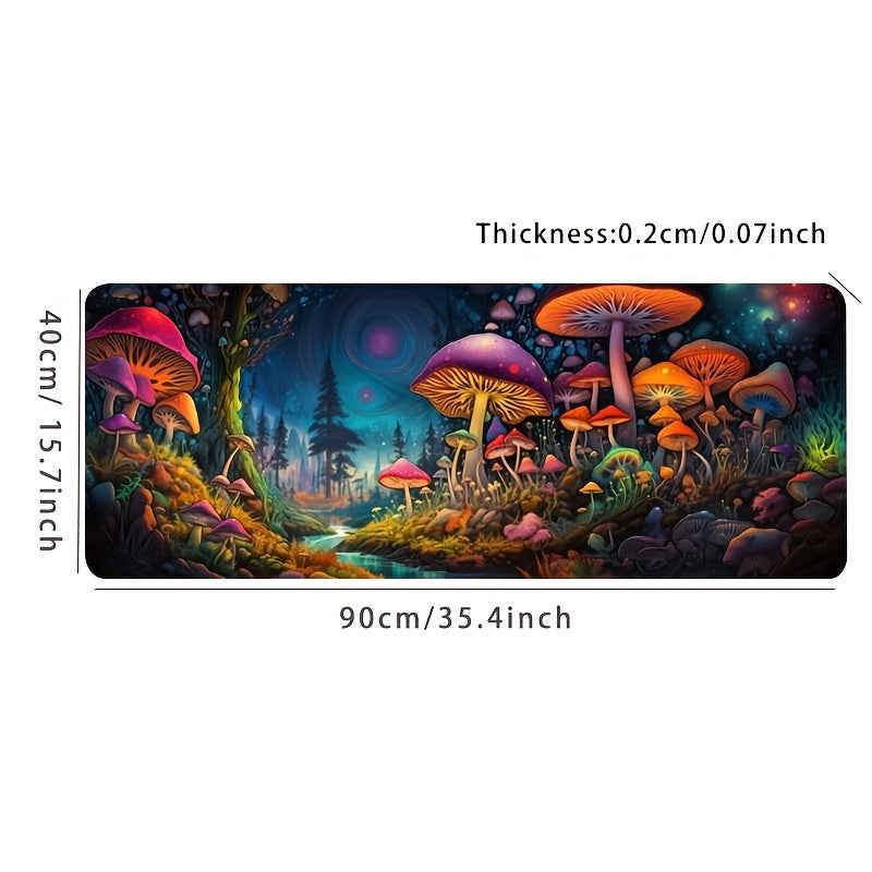 Large Mushroom Gaming Mouse Pad