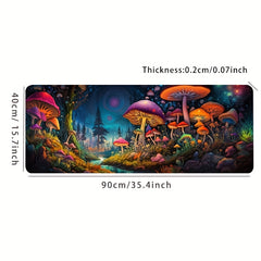 Large Mushroom Gaming Mouse Pad