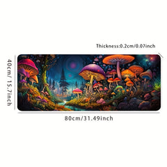 Large Mushroom Gaming Mouse Pad