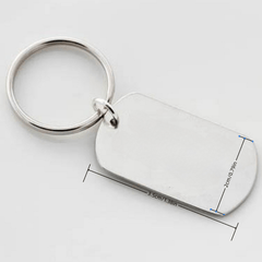 Metal Grandson Granddaughter Key Chain Gift From Grandma