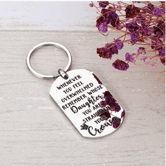Creative Metal Key Chain Keyring Pendant for Birthday Graduation