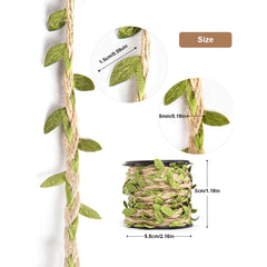 Roll Leaf Hemp Rope for Bouquets Flower Wrapping