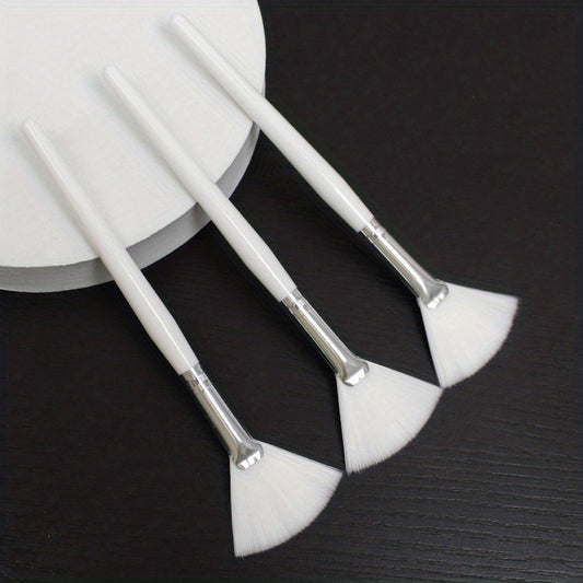 Fan Shape Face Cream Brush Makeup Applicator