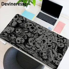 Horror Comics Darkness Gaming Mouse Pad Desk Mat