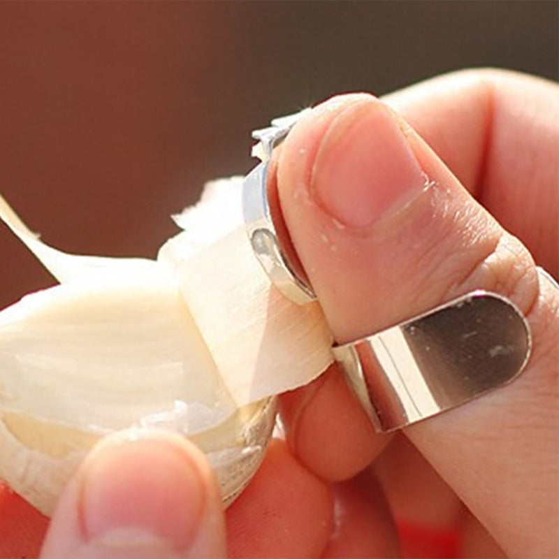 2pcs Durable Peelers for Garlic Ginger Chestnut Peeling