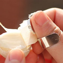 2pcs Durable Peelers for Garlic Ginger Chestnut Peeling