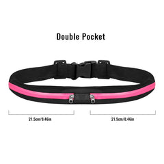 Adjustable Waterproof Waist Bag for Jogging & Cycling