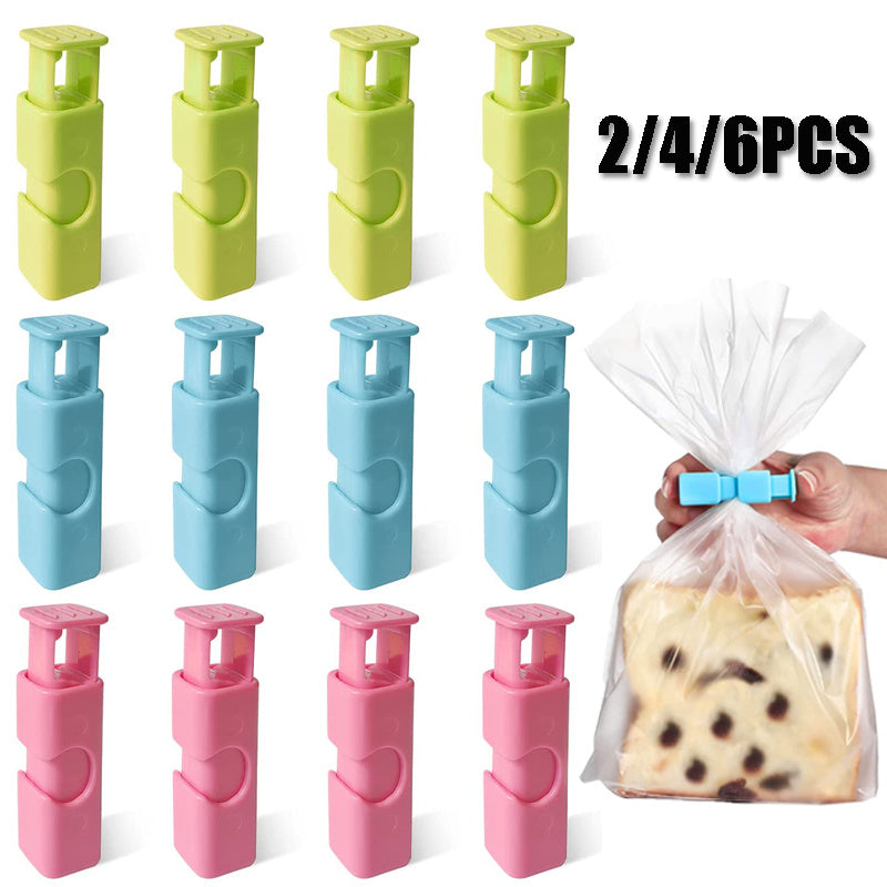 Mini Snack Food Storage Sealer Clips, Set of 6 Pieces