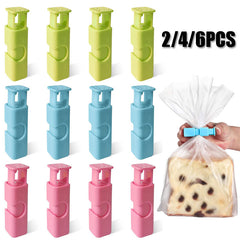 Mini Snack Food Storage Sealer Clips, Set of 6 Pieces