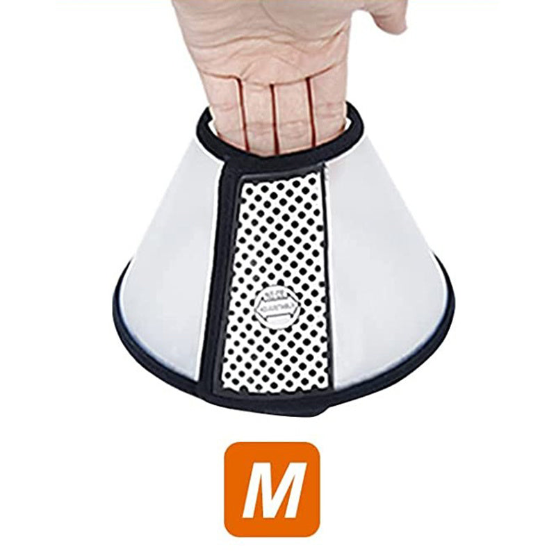 Dog Muzzle Mask Anti-bite Adjustable Elizabethan Collar