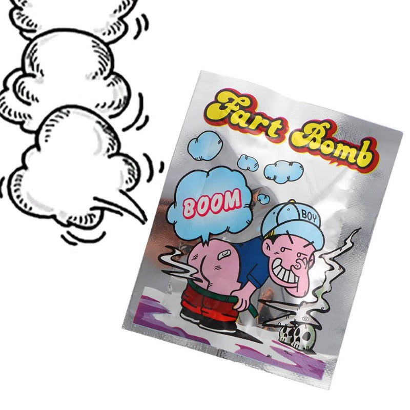 10pcs Funny Fart Bomb Aroma Bags Smelly Stink Gag Toys