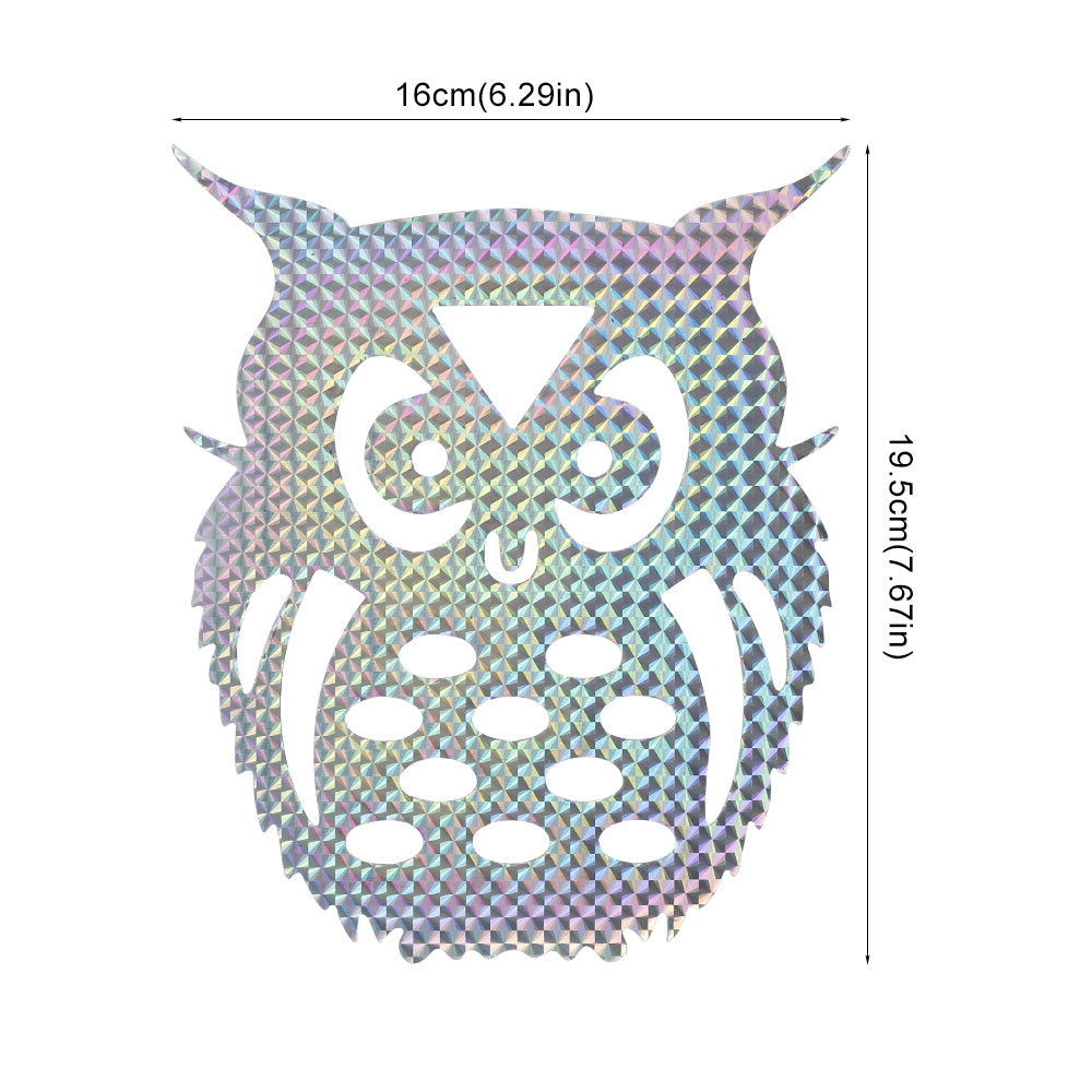 10pcs Bird Repellent Tape Reflective Scare Owl Deterrent