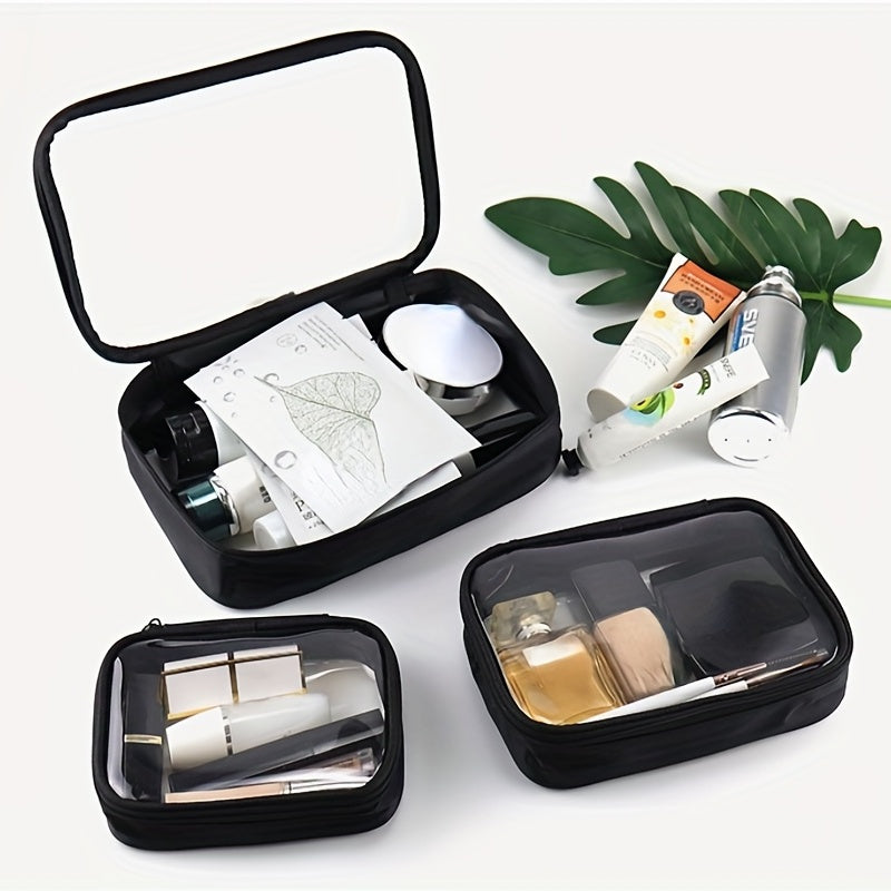 Waterproof Clear Cosmetic Bag Travel Makeup Beauty Wash Organizer