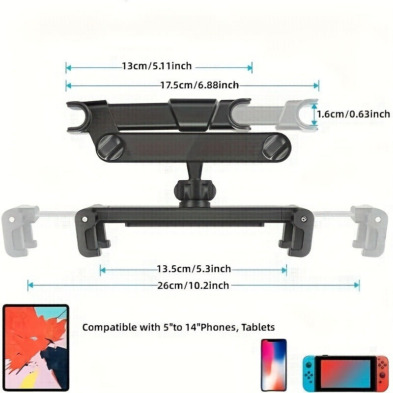 Universal Tablet Car & Boat Headrest Stand