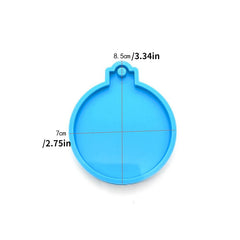 Christmas Pendant Silicone Mold DIY Epoxy Resin Mould