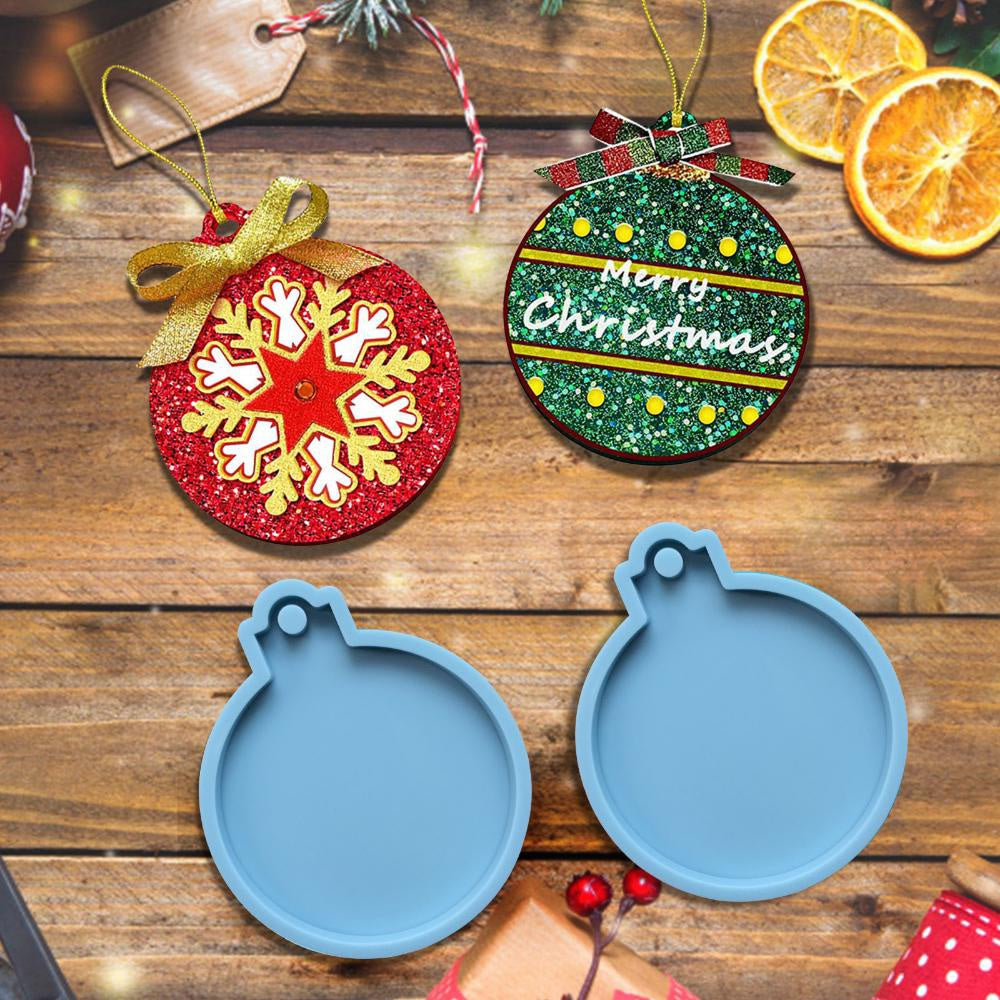 Christmas Pendant Silicone Mold DIY Epoxy Resin Mould