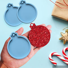 Christmas Pendant Silicone Mold DIY Epoxy Resin Mould