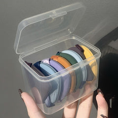 Cosmetic Storage Box Powder Puff Makeup Tool Box Room Decor