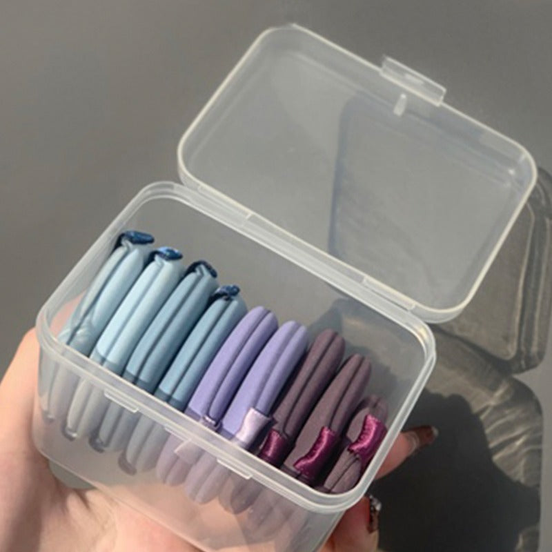 Cosmetic Storage Box Powder Puff Makeup Tool Box Room Decor