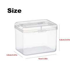 Cosmetic Storage Box Powder Puff Makeup Tool Box Room Decor