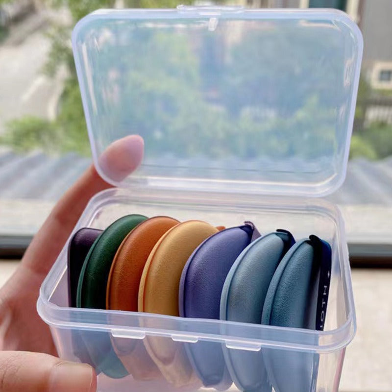 Cosmetic Storage Box Powder Puff Makeup Tool Box Room Decor