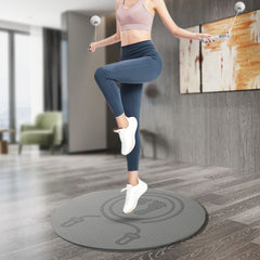 TPE Skipping Rope Non-slip Shock-absorbing Mat Silent Fitness Sports