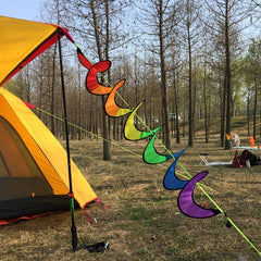 Decorative Windmill for Outdoor Camping Canopy Tent