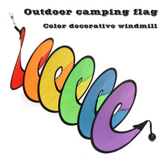 Decorative Windmill for Outdoor Camping Canopy Tent