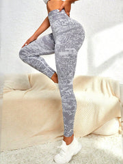 Tie Dye High Waist Tummy Control Yoga Leggings