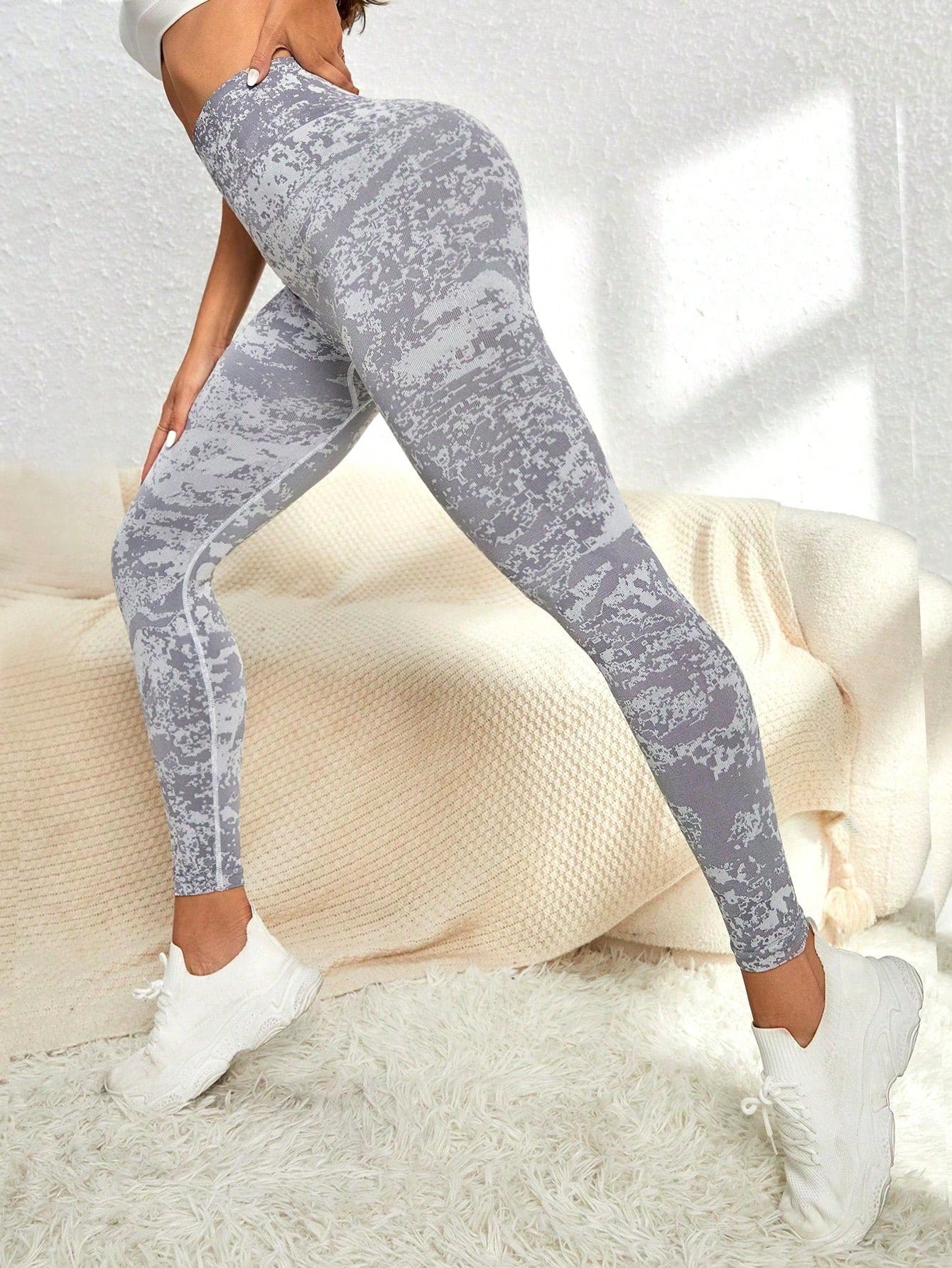 Tie Dye High Waist Tummy Control Yoga Leggings