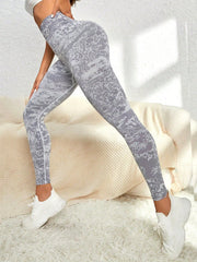 Tie Dye High Waist Tummy Control Yoga Leggings