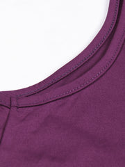 Christmas Nightdress Graphic Print Round Neck Sleep Dress